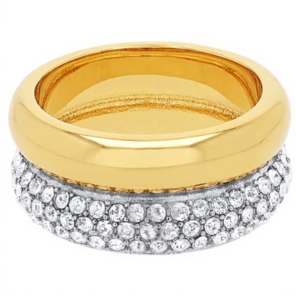 Anello donna JOOP acciaio inossidabile zirconi bianco