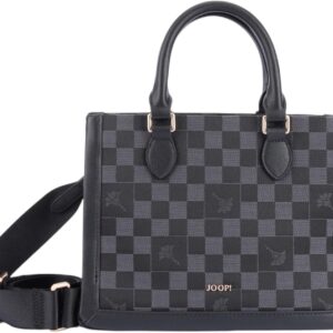 Borsa a tracolla Joop Piazza Scacchi Aurelia nero donna-0