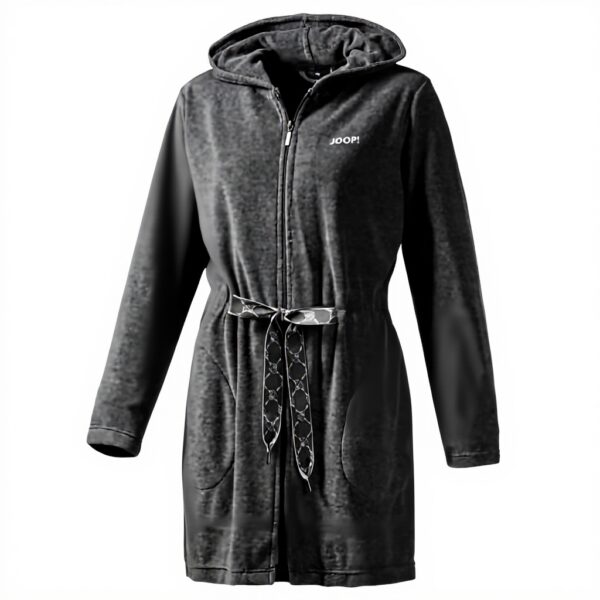 Felpa con cappuccio Joop donna leggera grigio mélange