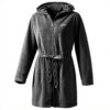 Joop Cappotto Donna Grigio Mélange Leggero Felpa Cappuccio