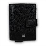 Porta carte Joop pelle nero uomo chiusura automatica