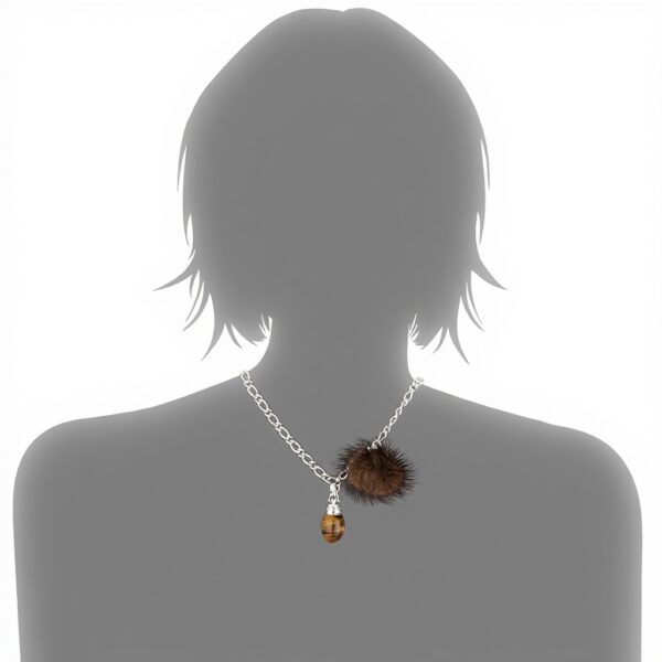 Collana Joop donna argento 925 zirconi marrone JPNL90272B450