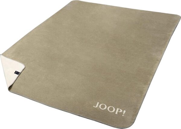 Copriletto Joop Melange Doubleface cotone verde oliva-1