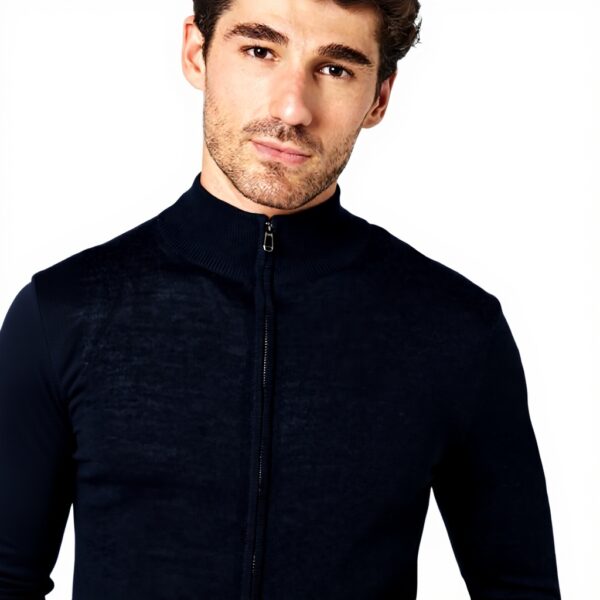 Maglione Joop Jeans lana vergine blu scuro uomo XXL