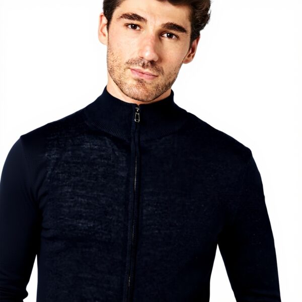 Maglione Joop Jeans Blu Notte Lana Vergine Uomo XL