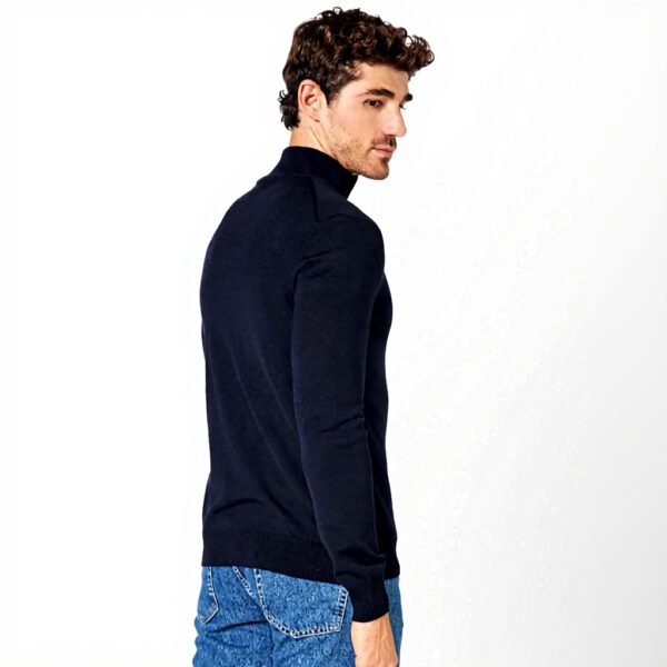 Maglione Joop Jeans Blu Notte Lana Vergine Uomo XL