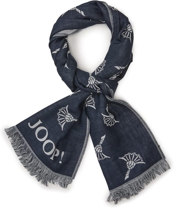 Sciarpa Joop! Feris fiordaliso blu accessorio uomo-0