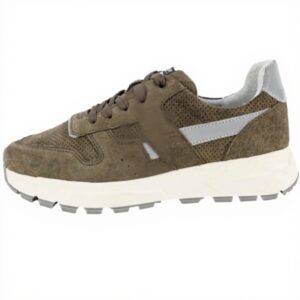 Sneaker Joop Velluto New Hannis Verde Pelle Bovina Uomo
