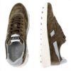 Sneaker Joop Velluto New Hannis Verde Pelle Bovina Uomo