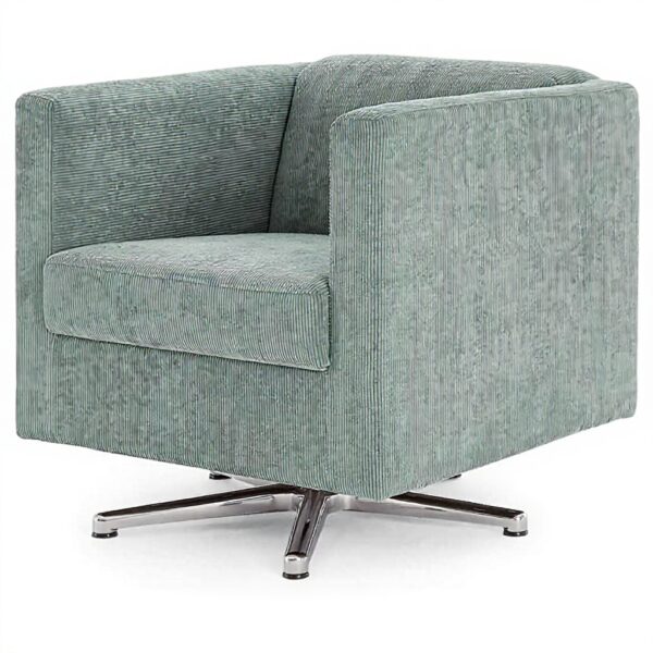 Poltrona di design Wolfgang Joop Looks I turchese nucleo a