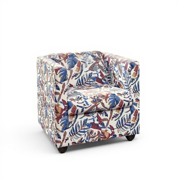 Poltrona LOOKS I Wolfgang Joop design legno beige 72x71x75