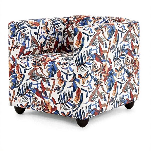 Poltrona LOOKS I Wolfgang Joop design legno beige 72x71x75