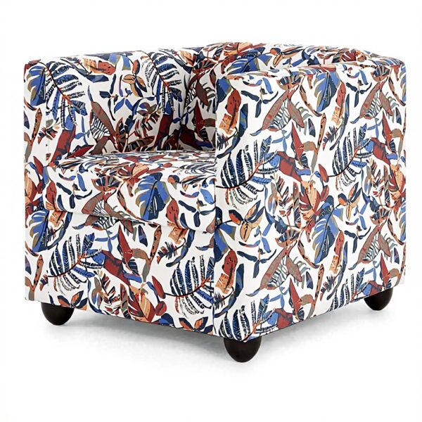 Poltrona LOOKS I Wolfgang Joop design legno beige 72x71x75