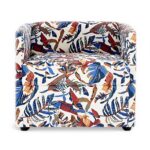 Poltrona LOOKS I Wolfgang Joop design legno beige 72x71x75