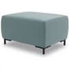 Sgabello design LOOKS VI Wolfgang Joop blu ghiaccio tessuto