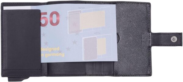 Portafoglio Meier Pelletteria Nero Uomo Design Elegante-1