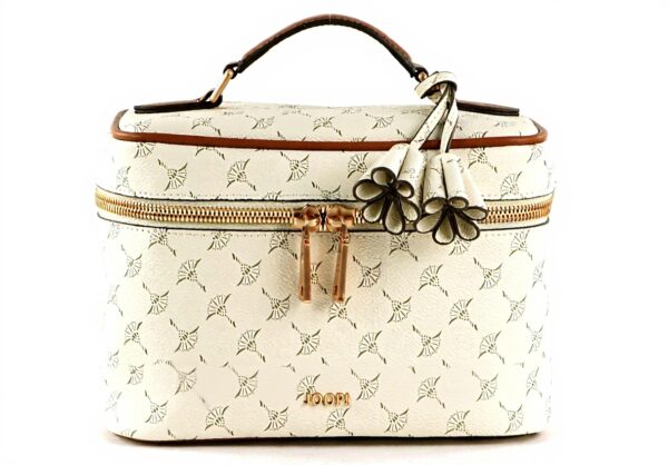 JOOP! Cortina 1.0 Flora Washbag M Cream-White Beauty Case