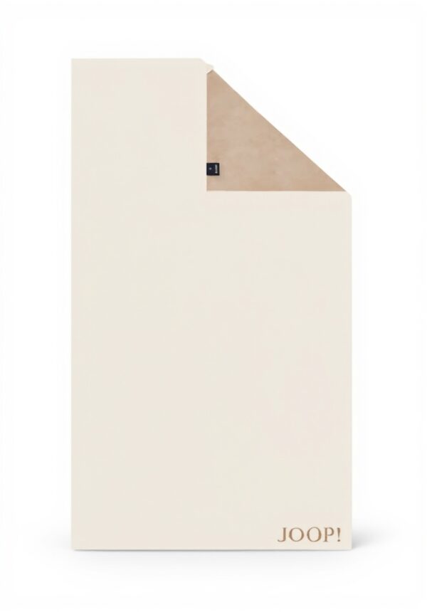 Telo doccia JOOP! Classic Doubleface cotone crema 80x150 cm