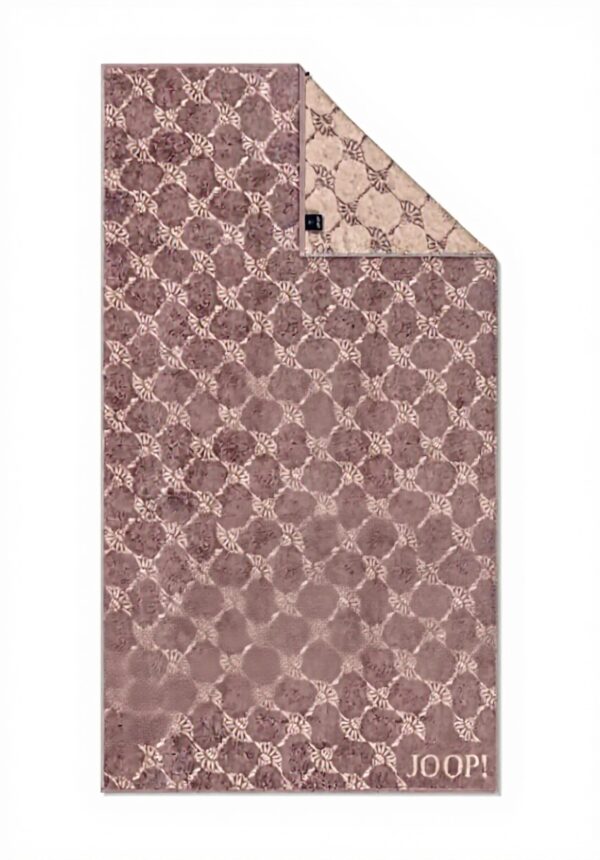 Telo doccia JOOP! rosa cotone morbido 80x150 cm